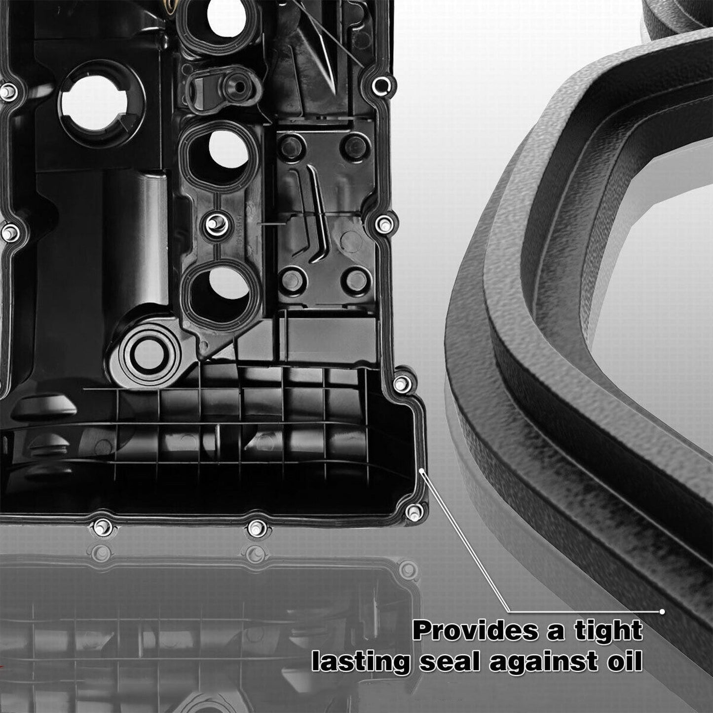 2008-2013 BMW 128i 328i L6 3.0L Valve Cover w/ Gasket Bolts 11127552281 URO011833 264-935