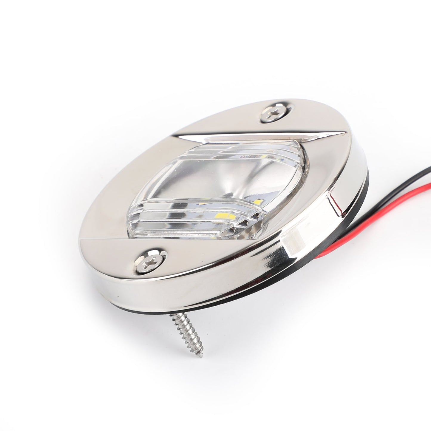 12V 316 Stainless Marine Blue Underwater Light Boat 6 Led 2.2W High Power Bright