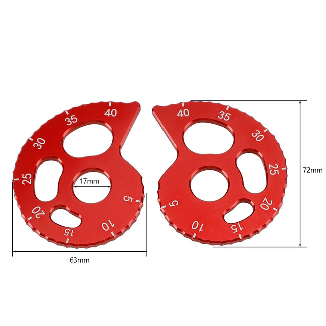 Honda CRF150F 230L CRM250 XR250R XR250R XR400R XR600R CNC Chain Adjuster