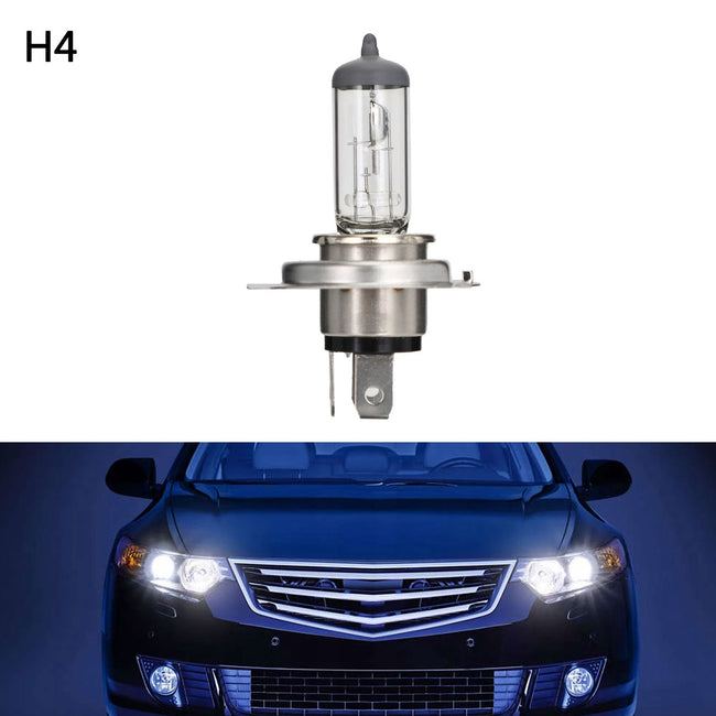 For GE General Lighting Halogen Headlight H4 12V60/55W P43T