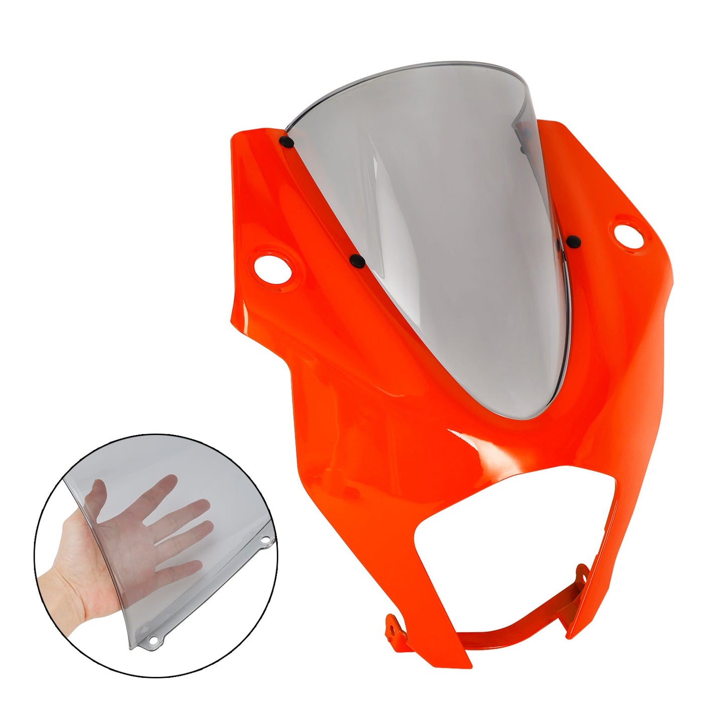 RC390 2022-2023 Windshield WindScreen Headlight Fairing Cover