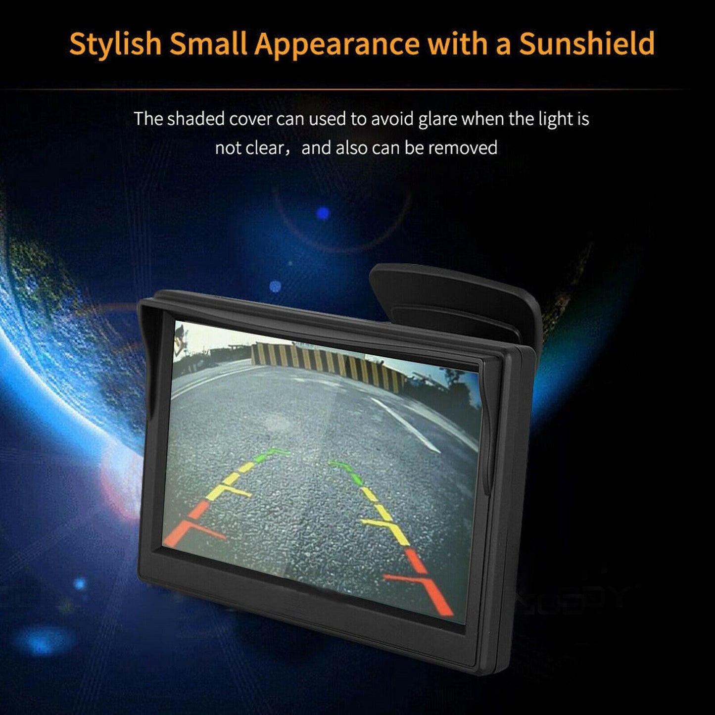 5 Inch HD TFT LCD Monitor for Car Rear View Reverse Parking Backup Camera