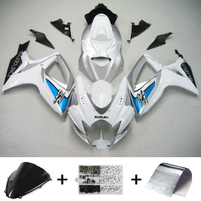 2006-2007 Suzuki GSXR 600/750 K6 Amotopart Injection Fairing Kit Bodywork Plastic ABS #174