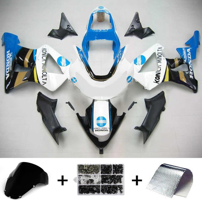 2000-2001 Honda CBR929RR Amotopart Injection Fairing Kit Bodywork Plastic ABS #110