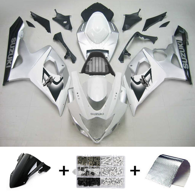 2005-2006 Suzuki GSXR1000 K5 Amotopart Injection Fairing Kit Bodywork Plastic ABS #133