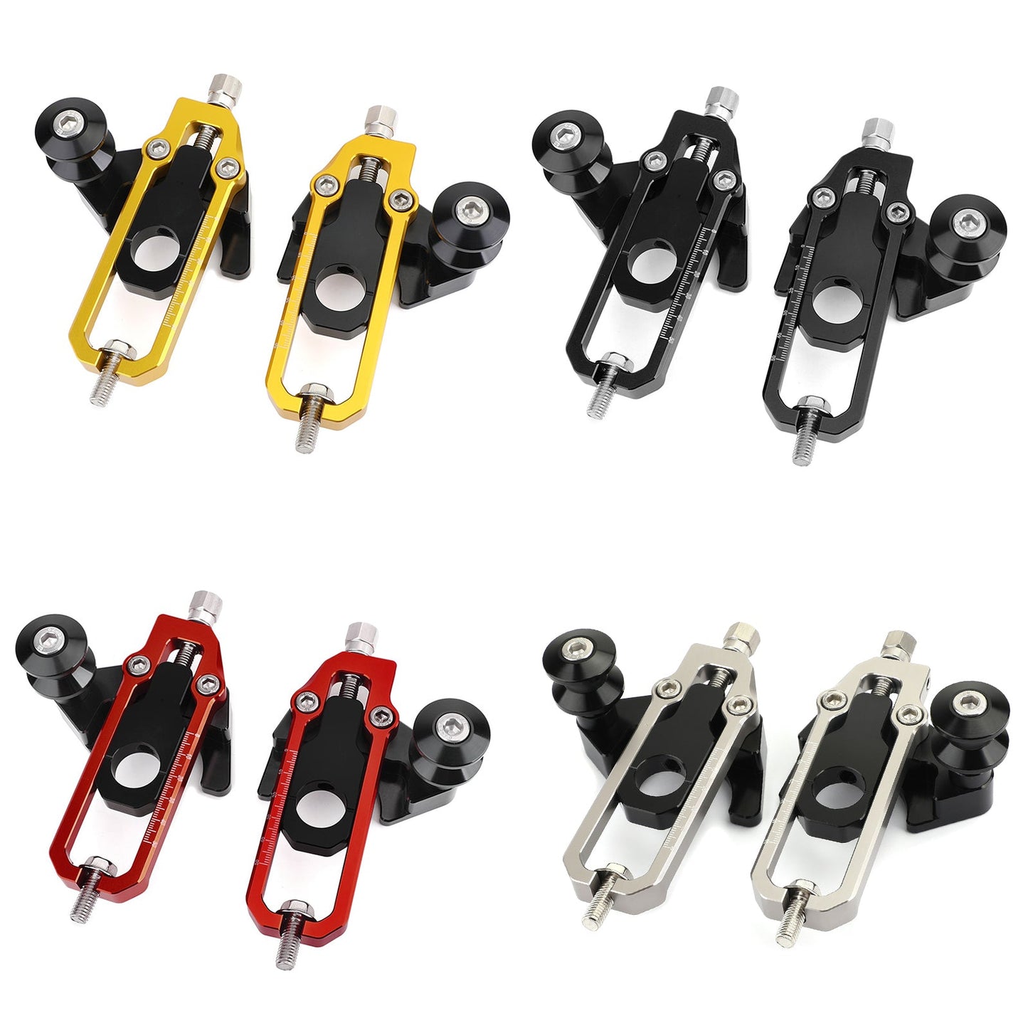 Chain Adjusters with Spool Tensioners Catena For Honda CB650R CBR650R 19-20 BLK