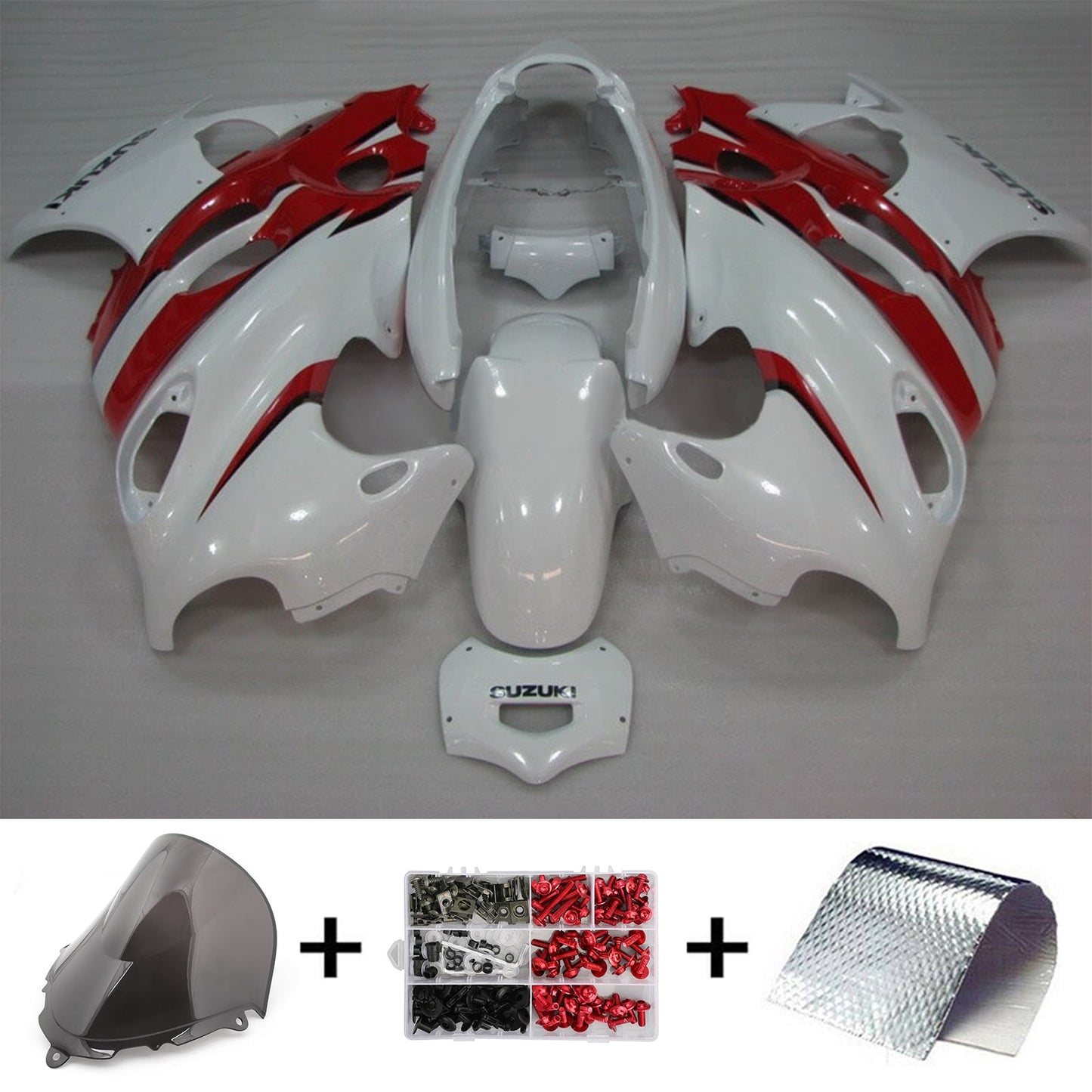 2005-2006 Suzuki Katana GSXF600 GSXF750 Amotopart Injection Fairing Kit Bodywork #115