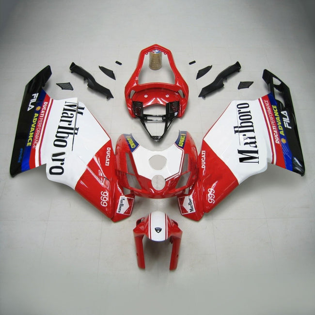 2005-2006 Ducati 999 749 Fairing Kit Bodywork ABS #105
