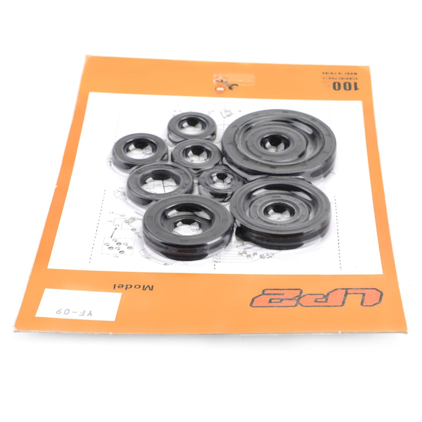 11pcs Engine Oil Seal Kit for Honda CR125R CR125 CR 125 125R 2004-2007