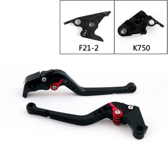 CNC Aluminum Motorcycle Long Clutch Brake Lever For Kawasaki Z900 2017-18 Black