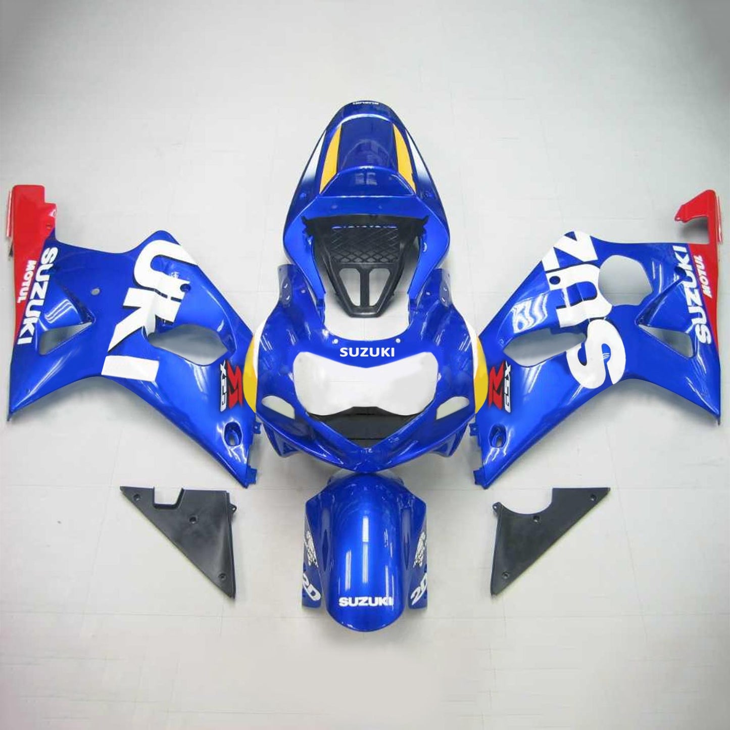 2000-2002 Suzuki GSXR1000 K1 K2 Amotopart Injection Fairing Kit Bodywork Plastic ABS #116