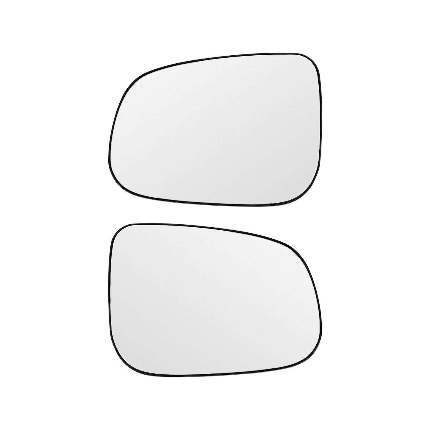 2 × Side View Mirror Glass for Volvo S60 S80 V60 2011-18 30716923 30716924