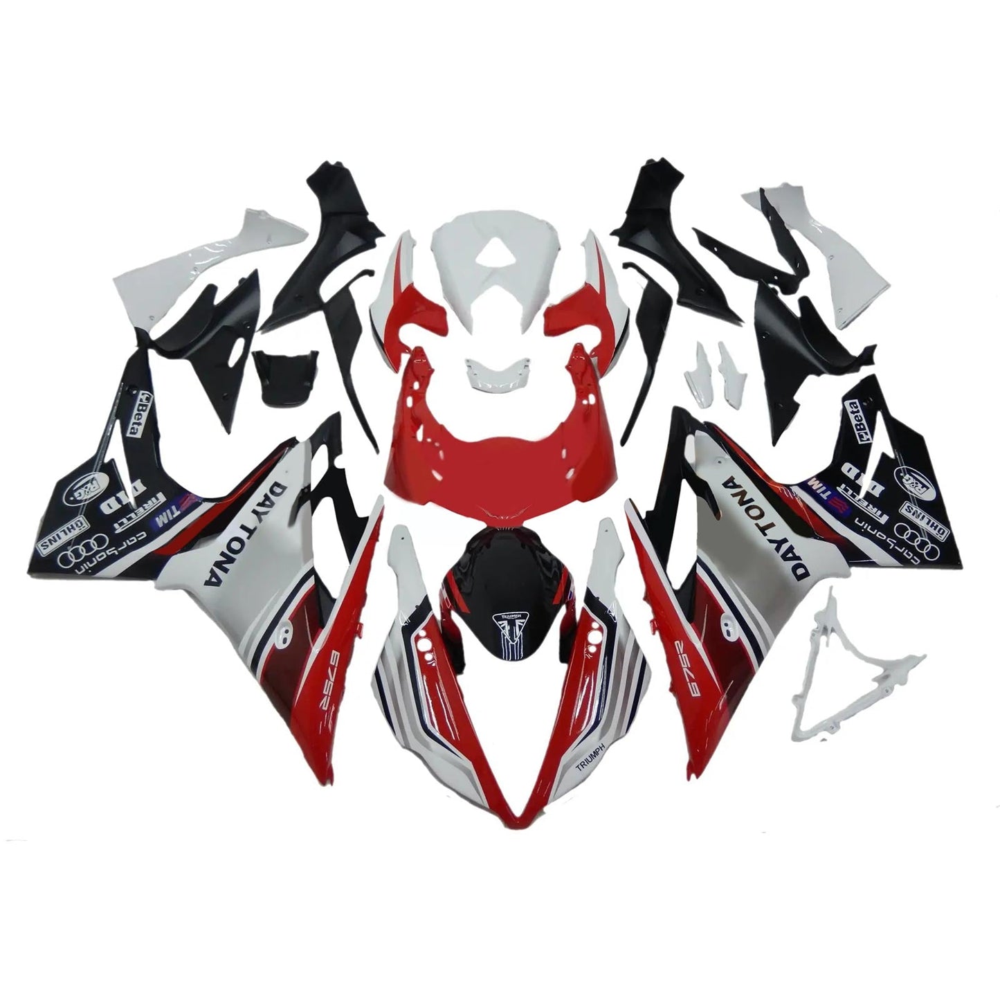 2013-2016 Triumph Daytona 675 Fairing Kit Bodywork Plastic ABS