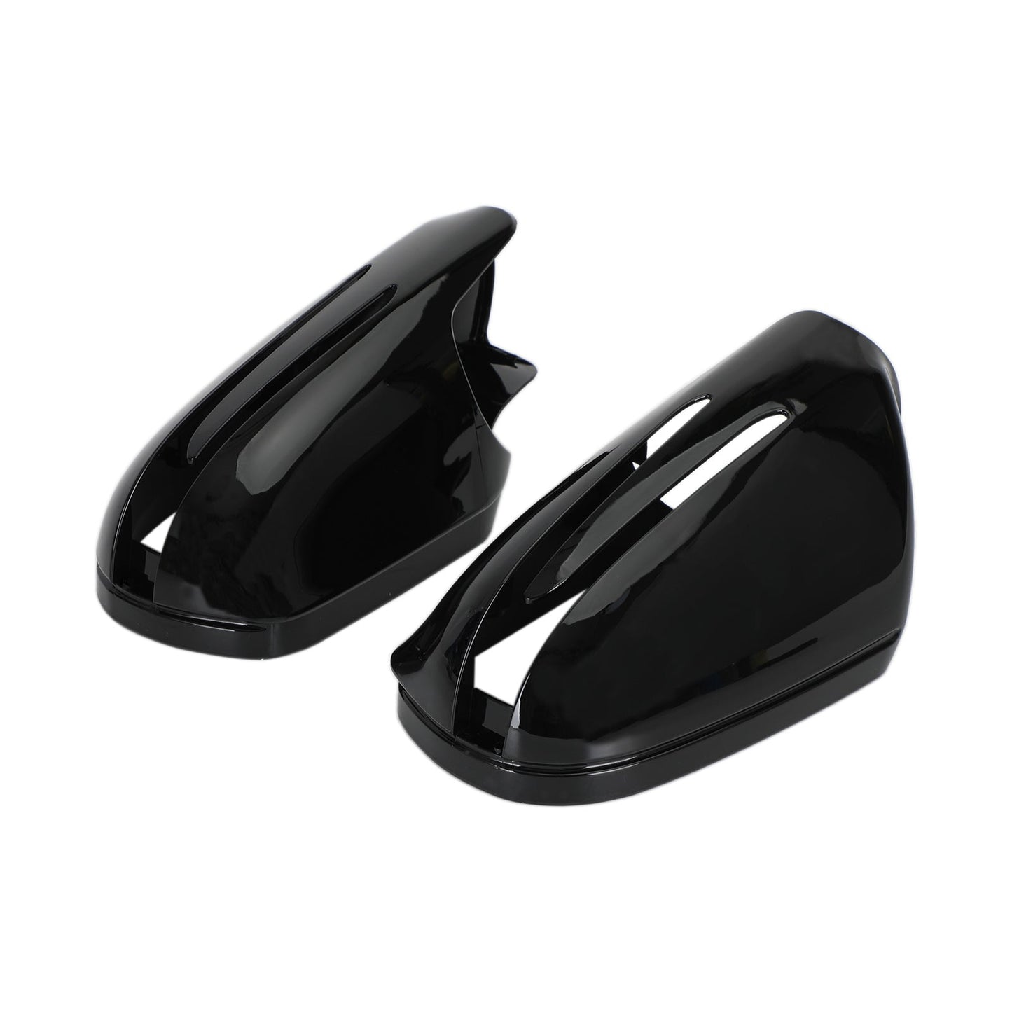 2009-2011 Mercedes BENZ CLS-Class W219 Facelift Pair Rearview Mirror Cover Gloss 1718100364 1718100564 2198100115 2198102576