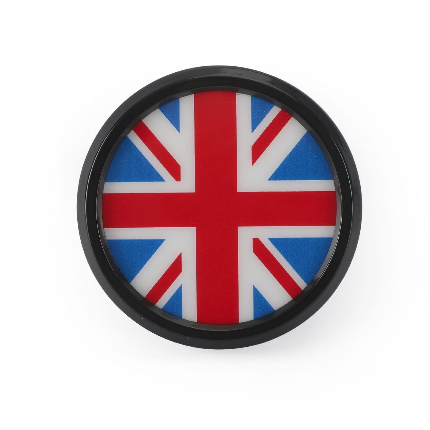 UK Flag Grille Front Grill Emblem Badge For BMW MINI Cooper Black & White