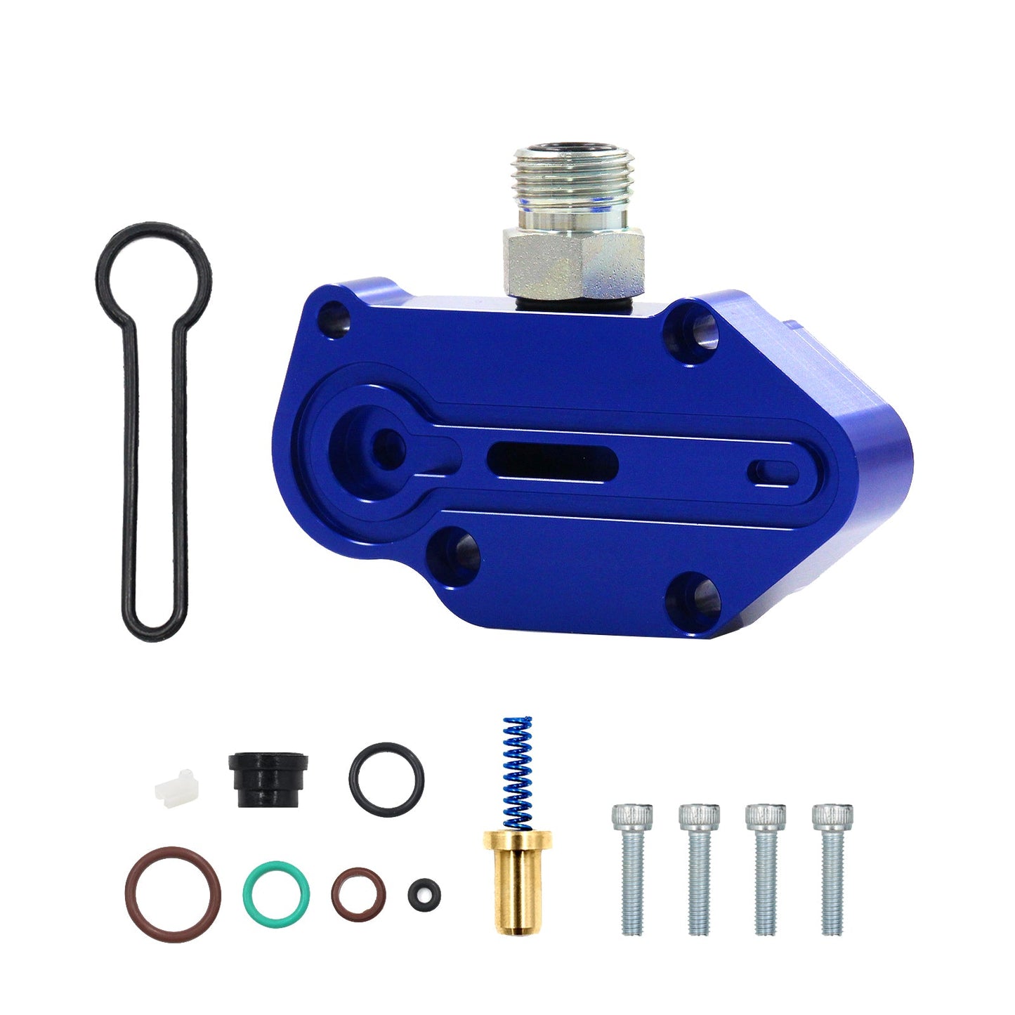 Ford Powerstroke 6.0L 2003-2007 Blue Spring Kit with Housing Fuel Regulator