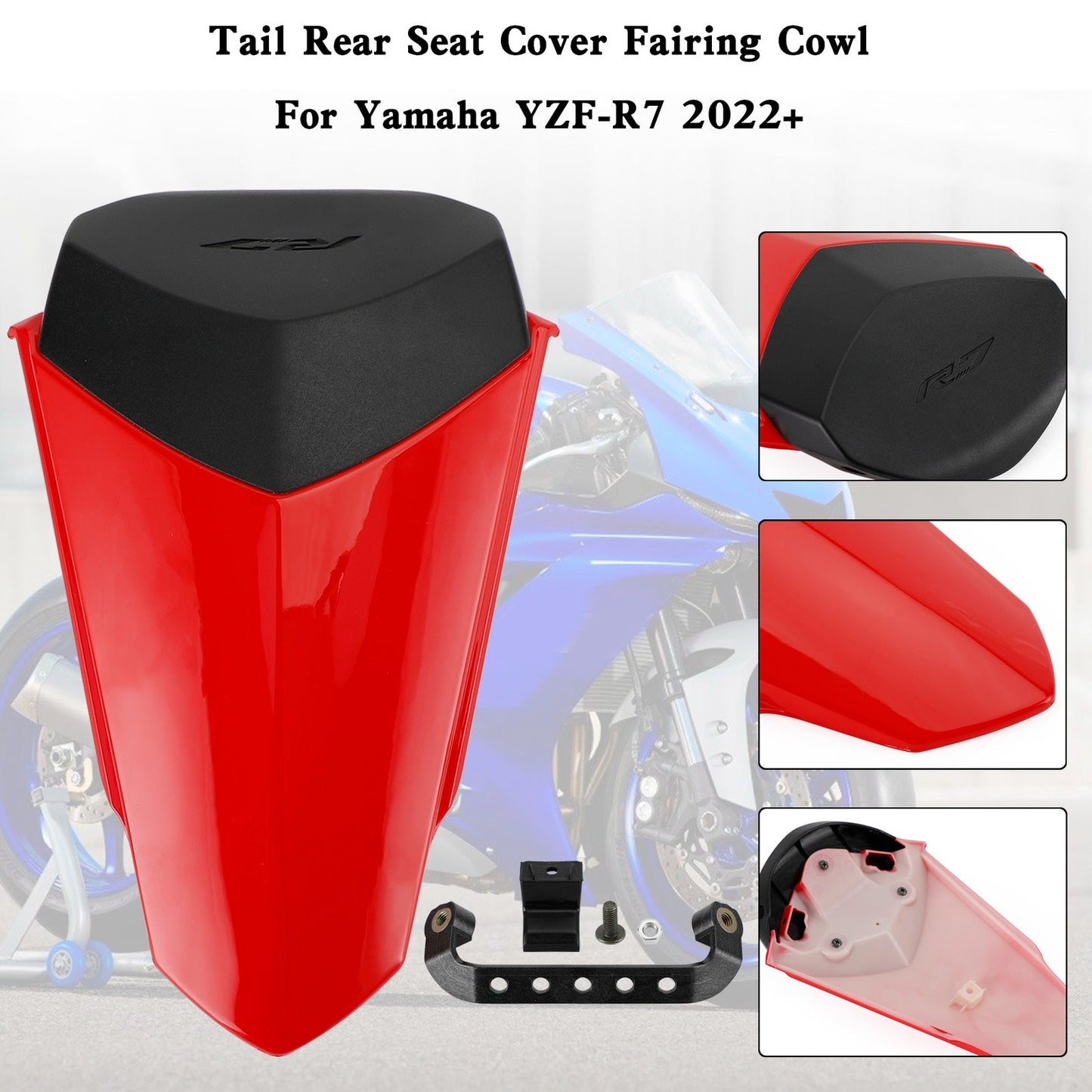 2022-2023 YAMAHA YZF-R7 YZF R7 Tail Rear Seat Cover Fairing Cowl