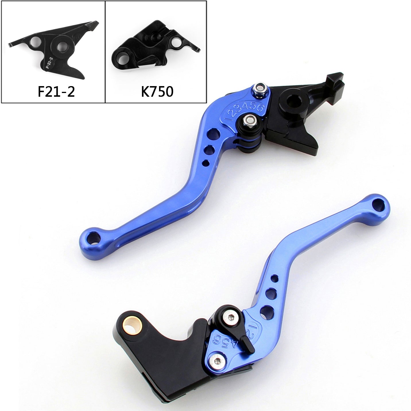 CNC Aluminum Motorcycle Short Clutch Brake Lever For Kawasaki Z900 2017-2018 BK