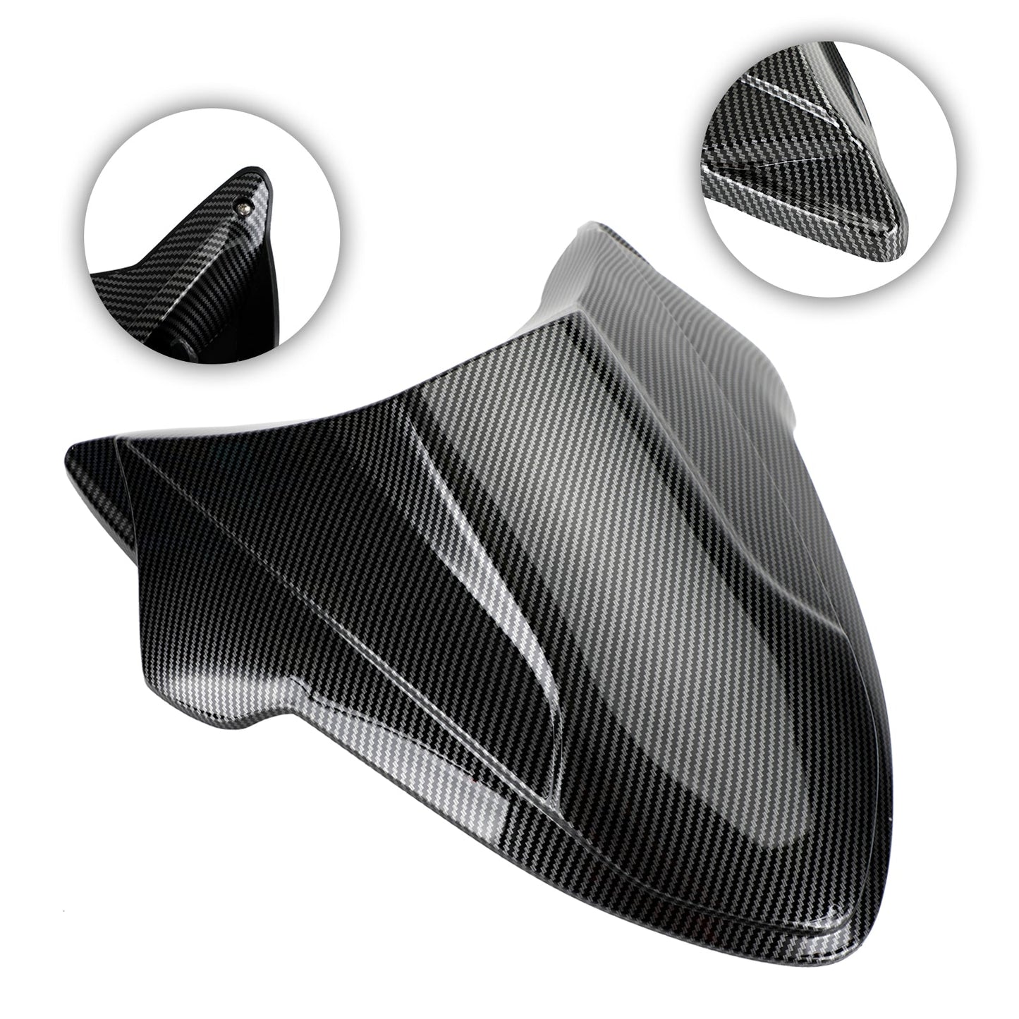 Rear Tail Seat Fairing Cowl Cover for Honda CB650R CBR650R 2021-2022 Black