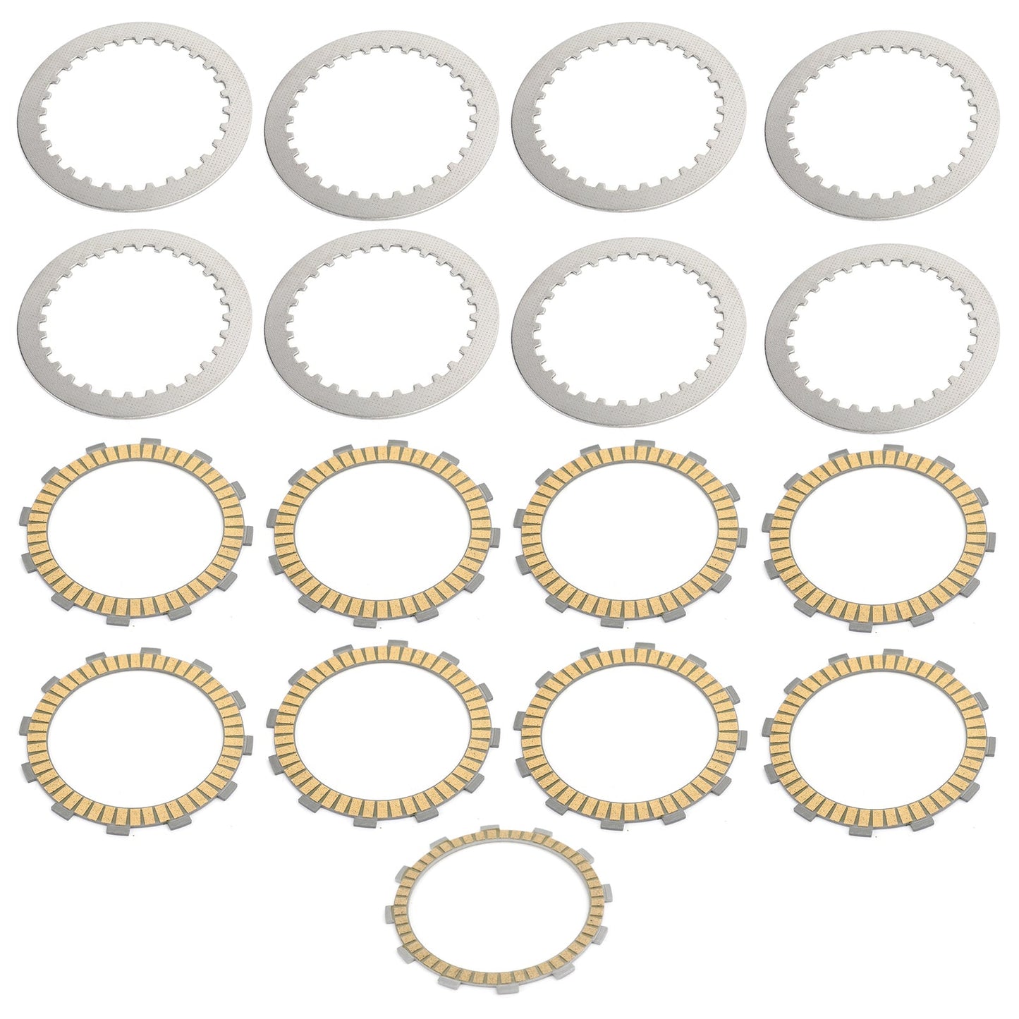Clutch Plate Kit - Friction & Steel Plates For Honda CBR1000 CBR1000RR VFR1200