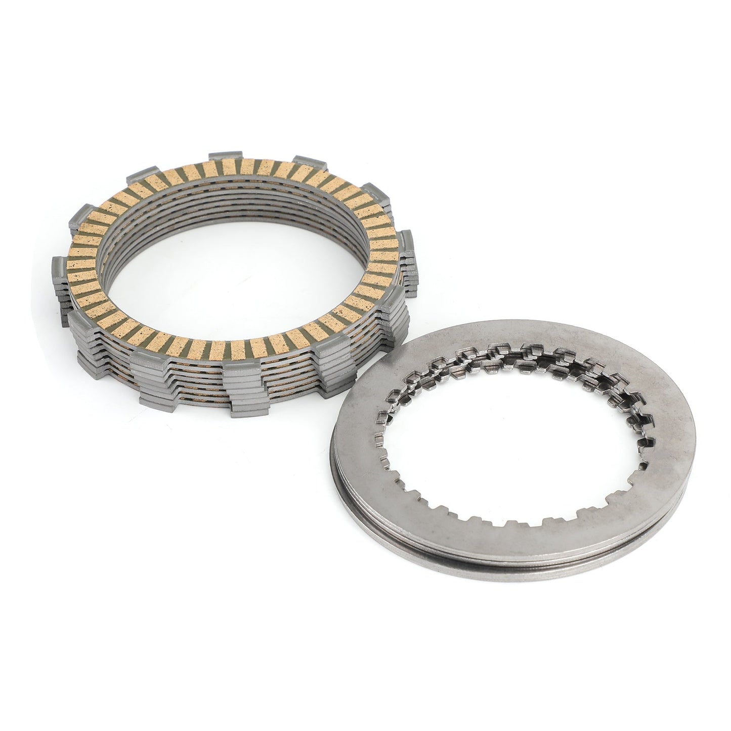 Clutch Plate Kit - Friction & Steel Plates For Honda CR125 RY/R1/R2/R3 R4/R5/R6/R7 CRF250R