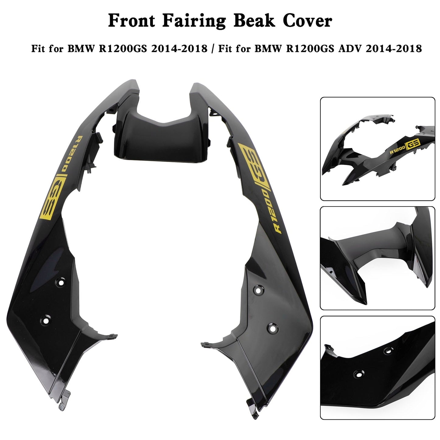 2014-2018 BMW R1200GS / ADV Front Nose Fairing Beak Fender Cover