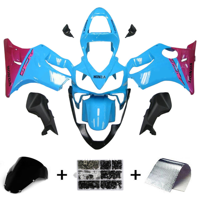 2001-2003 Honda CBR600 F4i Injection Fairing Kit Bodywork Plastic ABS #123