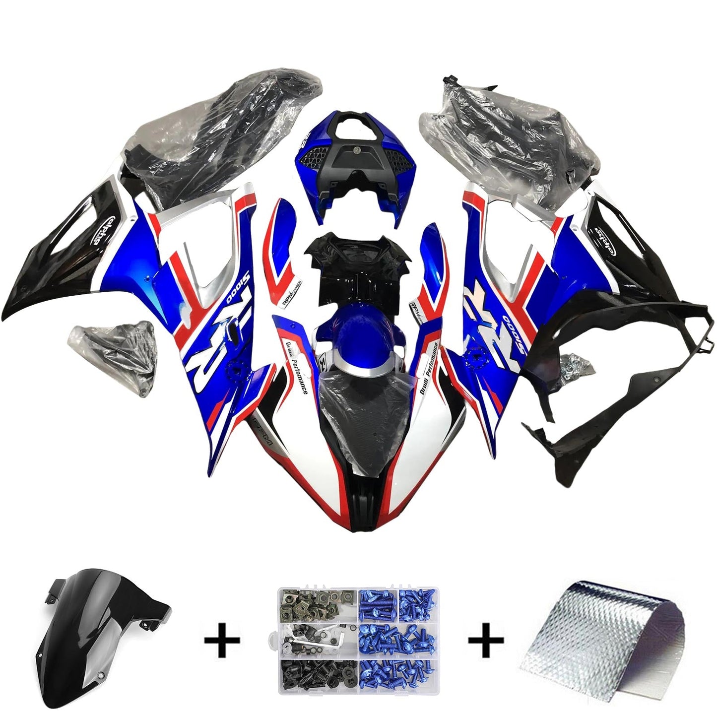 2019-2022 BMW M1000RR S1000RR Fairing Kit Bodywork Plastic ABS