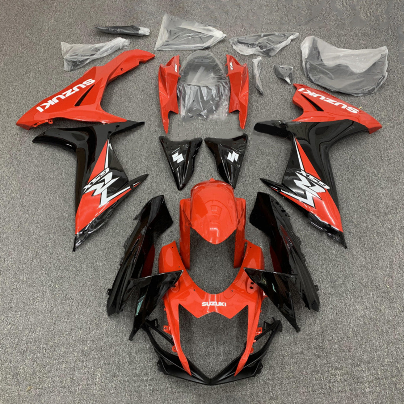 2011-2024 Suzuki GSXR 600/750 K11 Amotopart Injection Fairing Kit Bodywork Plastic ABS #101