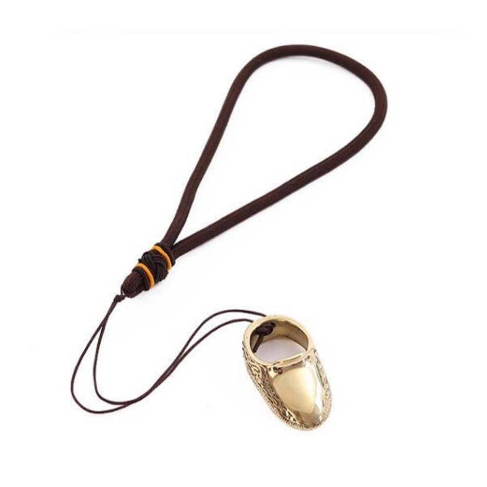 Archery 22mm Copper Thumb Ring Finger Guard Protector Gear Bow Hunting