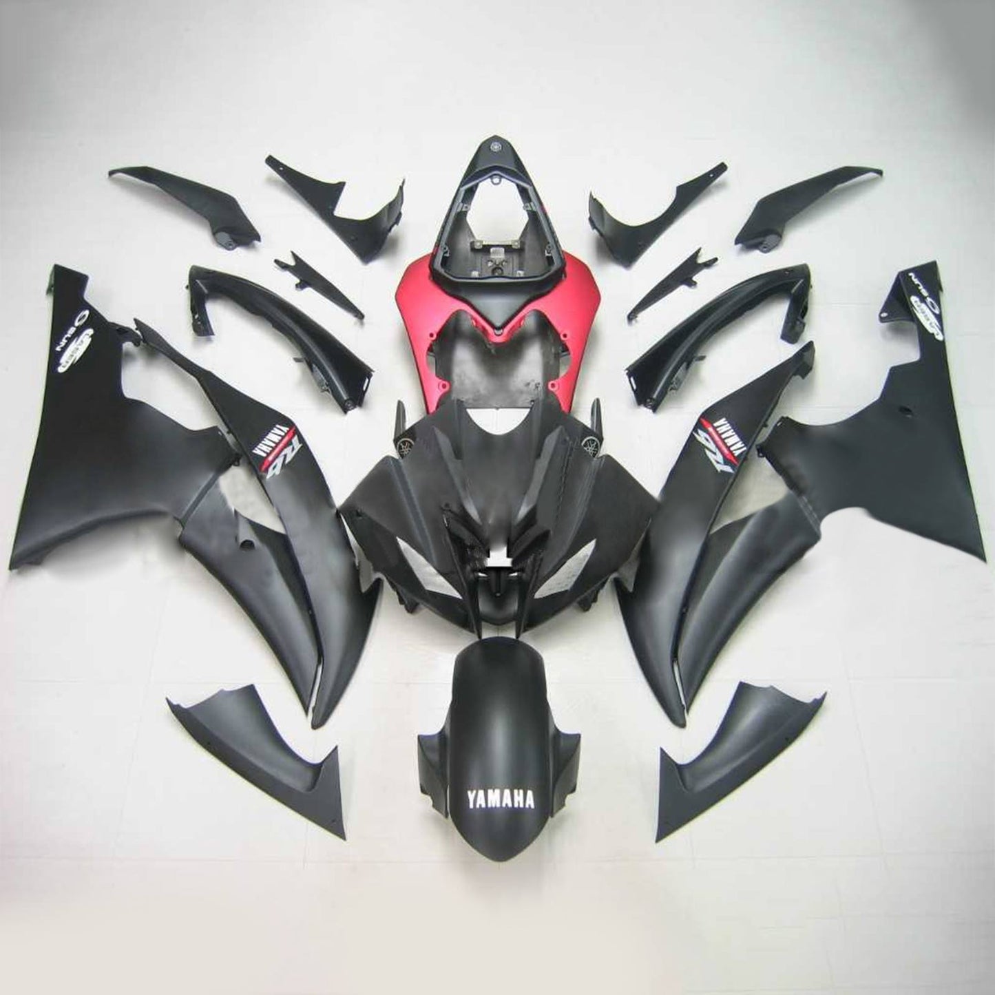 2008-2016 Yamaha YZF 600 R6 Amotopart Injection Fairing Kit Bodywork Plastic ABS #117