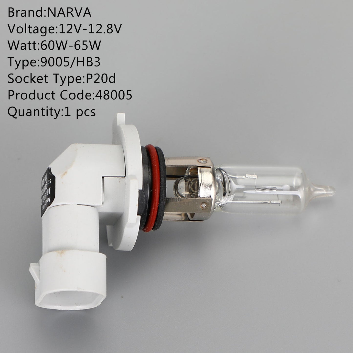 9005/HB3 For NARVA 48005 Halogen Car Headlight Lamp 12V65W P20d