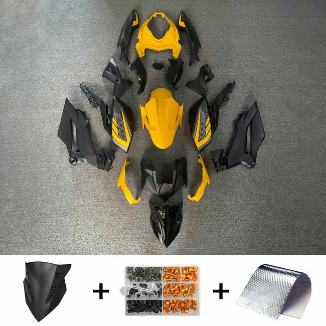 2018-2020 Kawasaki Z400 Injection Fairing Kit Bodywork Plastic ABS#113