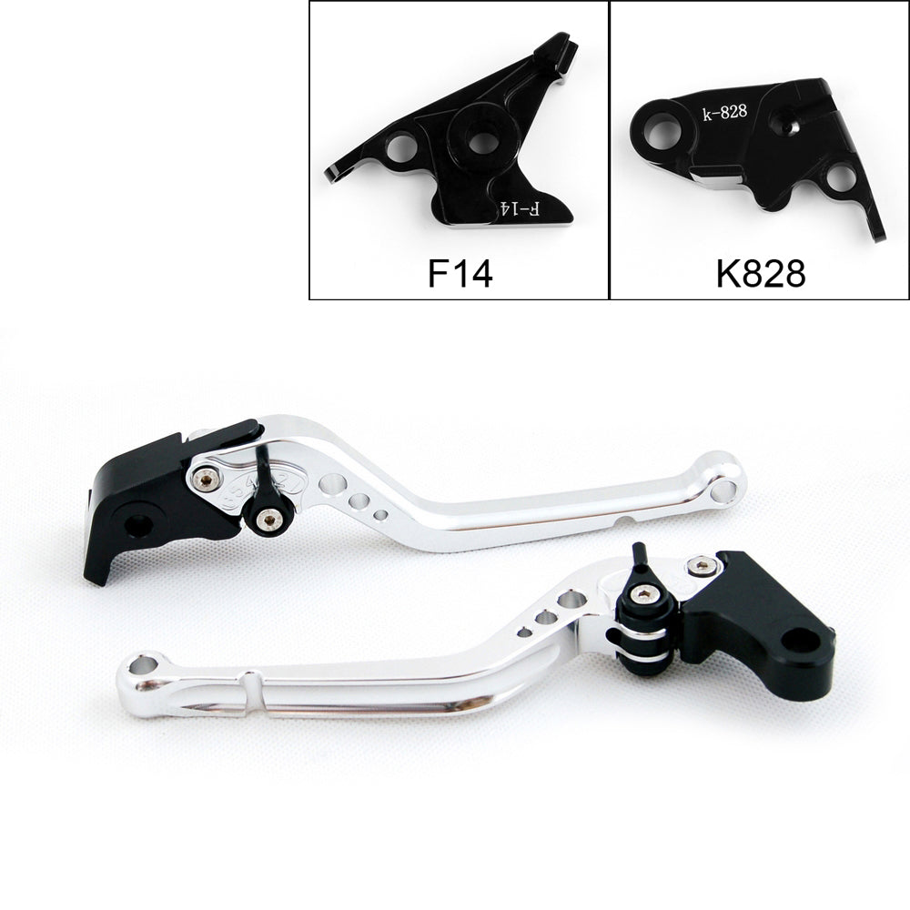 Brake Clutch Levers For Kawasaki ZX6R/ZX636R/ZX6RR ZX 12R Z1000 ZZR600 Black