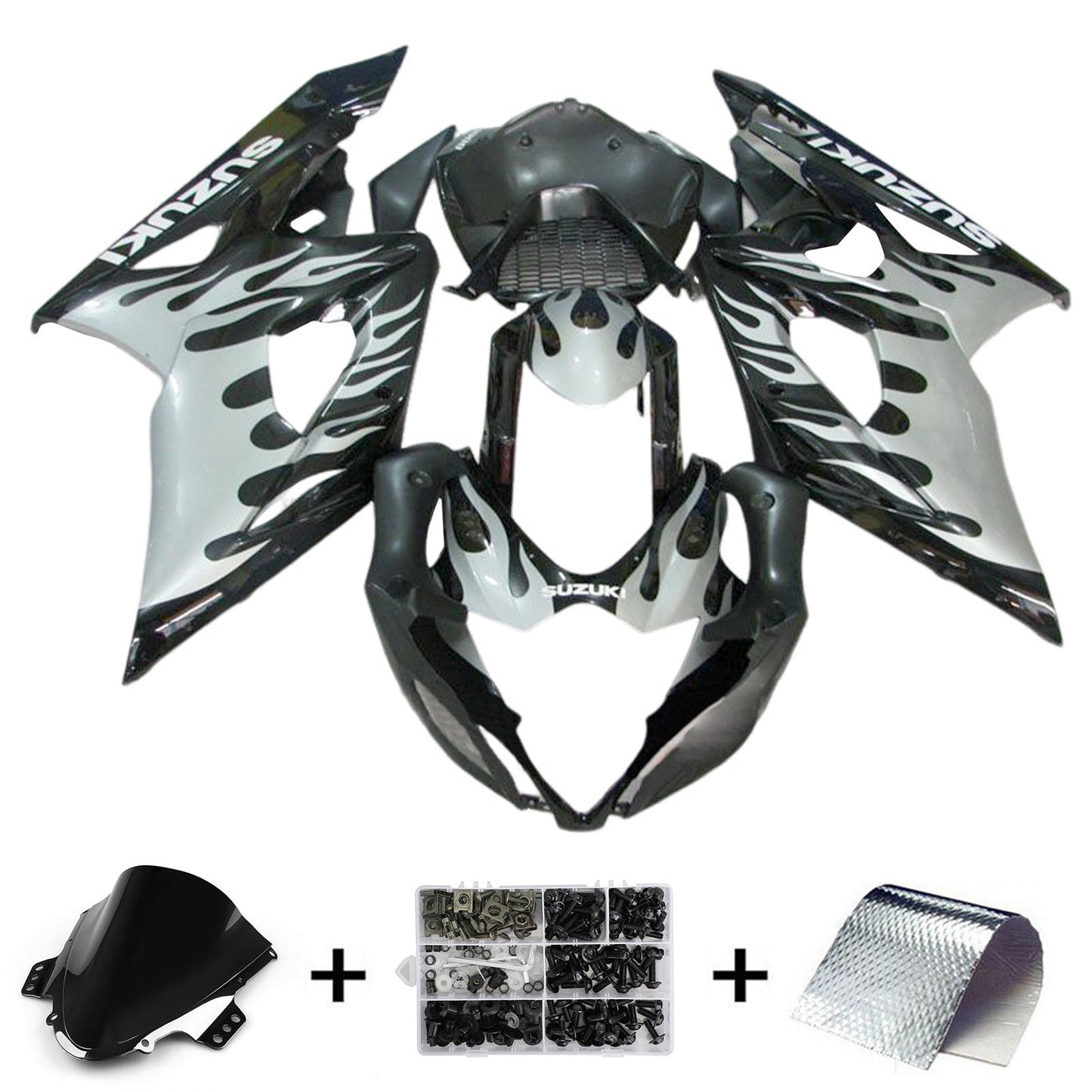 2005-2006 Suzuki GSXR1000 K5 Fairing Kit Bodywork Plastic ABS