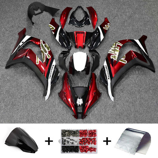 2016-2020 Kawasaki ZX10R Injection Fairing Kit Bodywork Plastic ABS#178