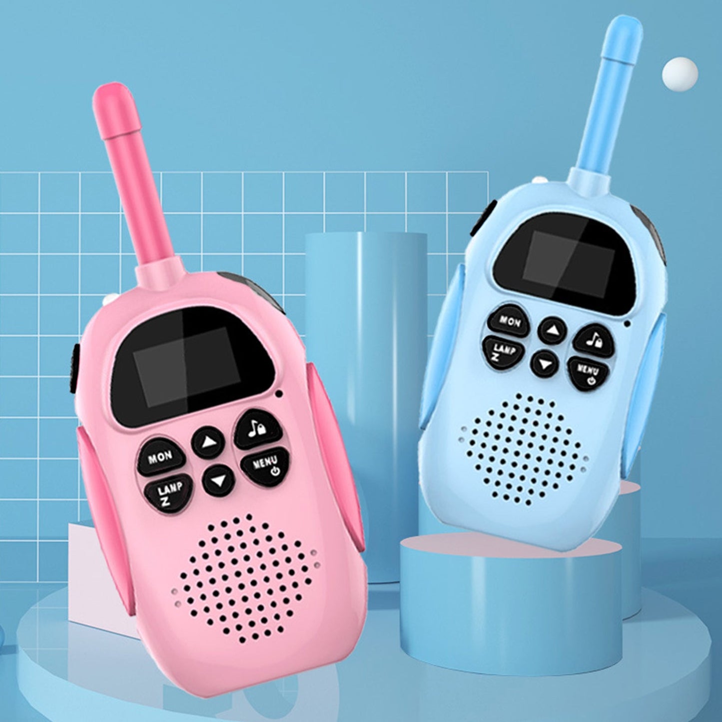 2 Pack Walkie Talkies for Kids Children's Outdoor Toys Radio 3 KM Range Singal