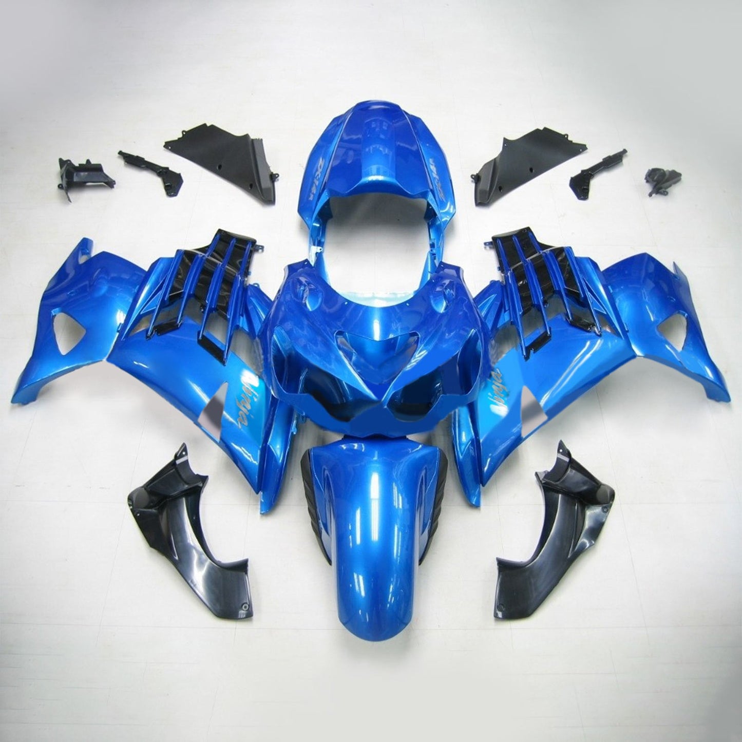 2012-2021 Kawasaki ZX14R Amotopart Injection Fairing Kit Bodywork Plastic ABS #105