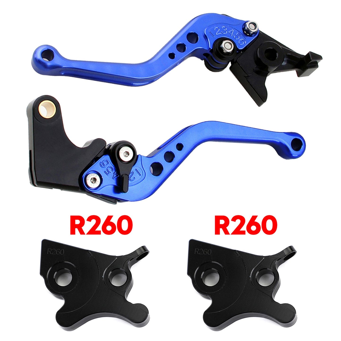 Motorcycle Short Clutch Brake Lever fit for VESPA GTS 300 Super