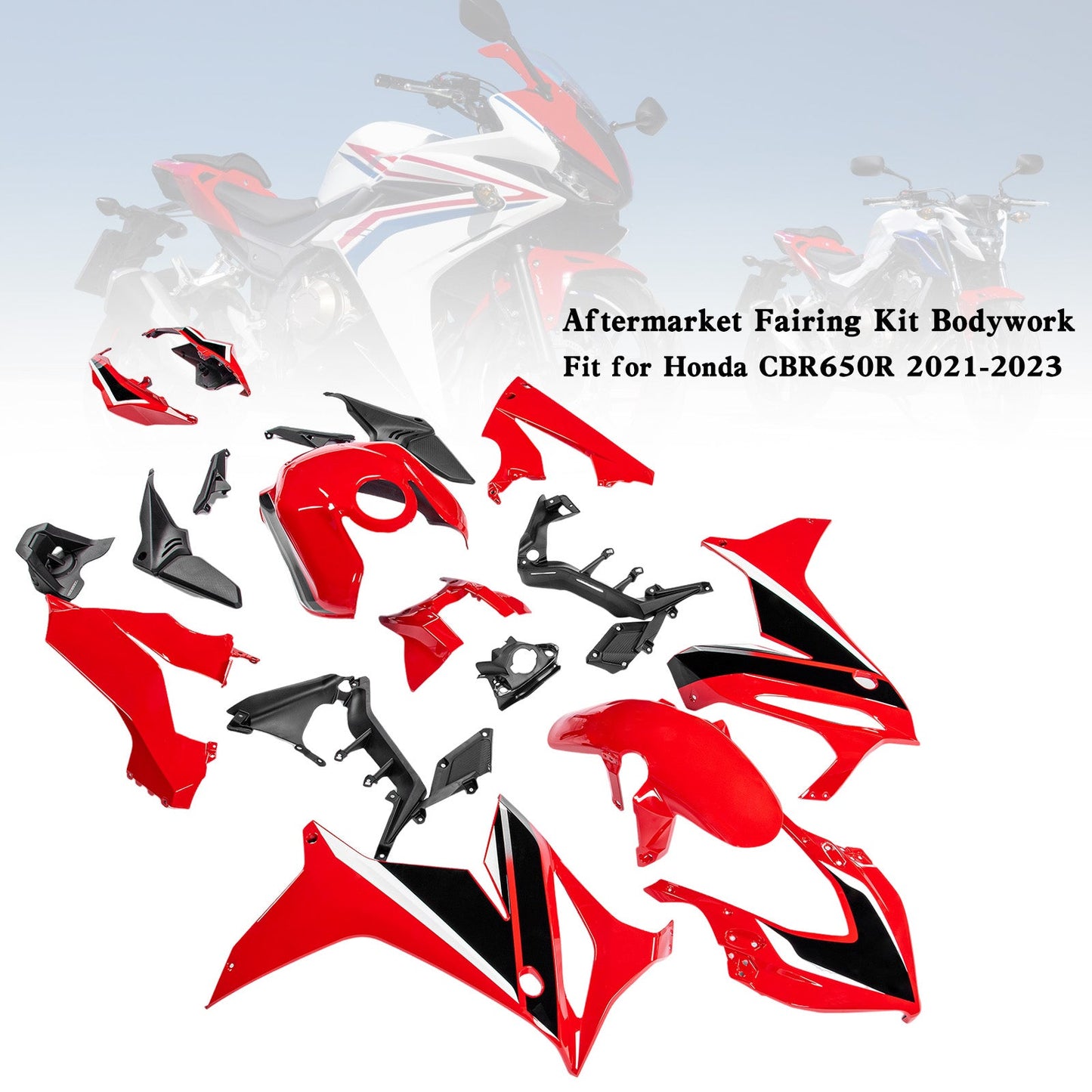 2021-2023 Honda CBR650R ABS Plastic Injection Molding Fairing