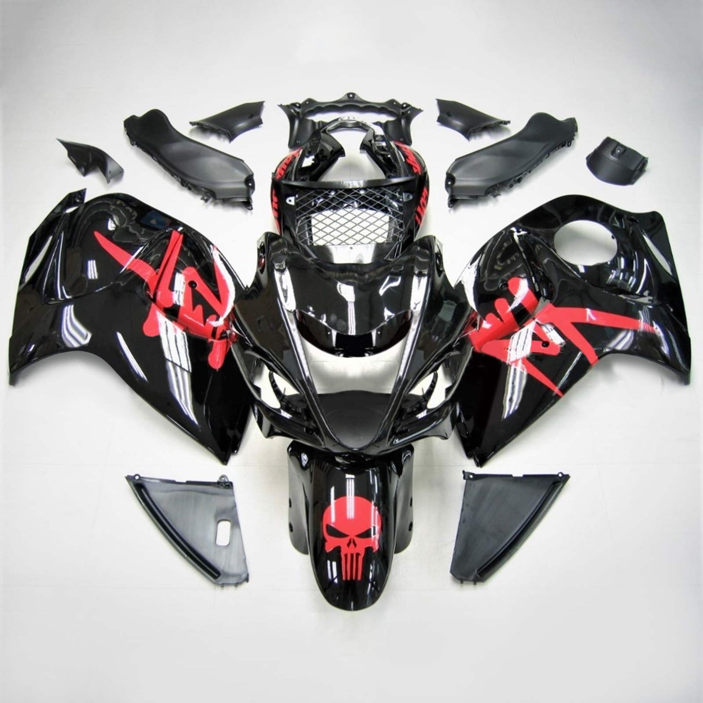 2008-2020 Suzuki Hayabusa GSX1300 Amotopart Injection Fairing Kit Bodywork Plastic ABS #102