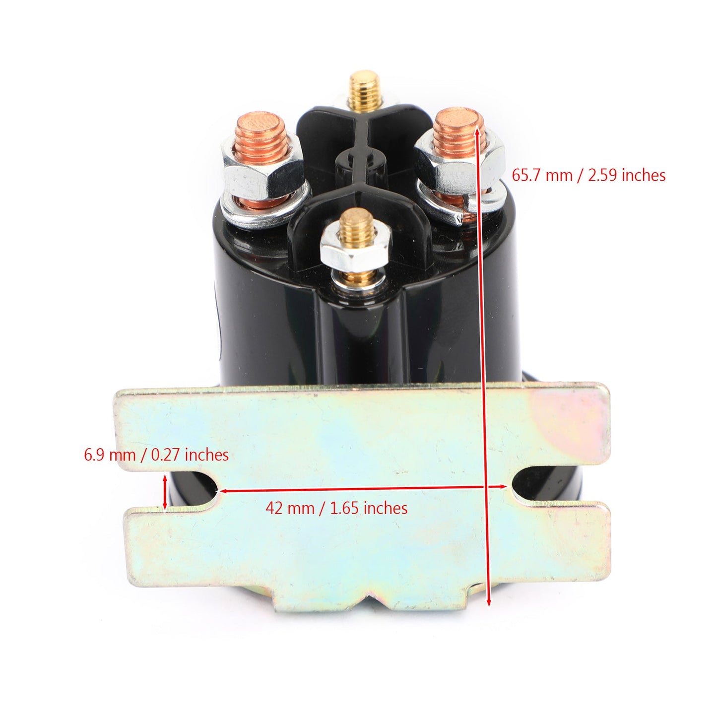 Solenoid for 2010+ E-Z-GO Electric 48V TXT & all 48 Volt MPT 800/1000 Vehicles