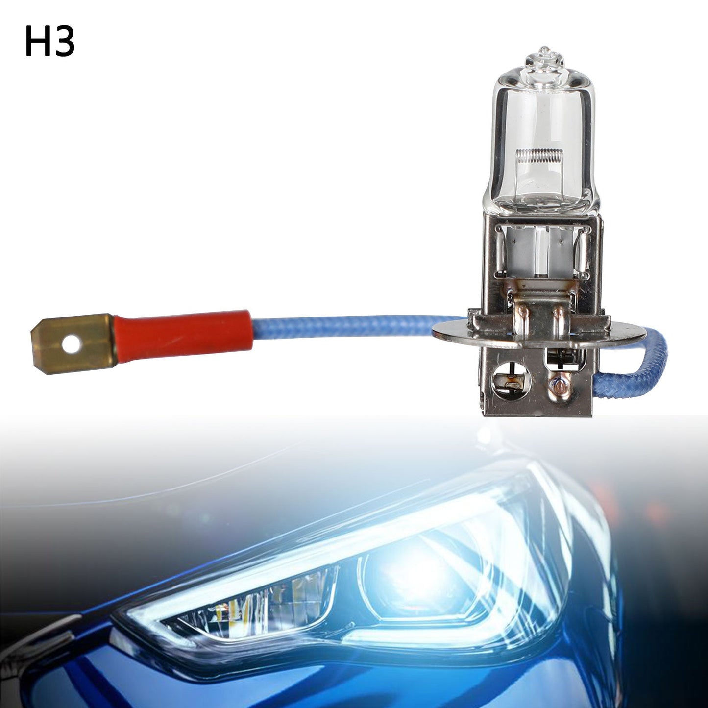 H3 For NARVA 48351 Halogen Car Headlight Lamp 12V100W PK22s