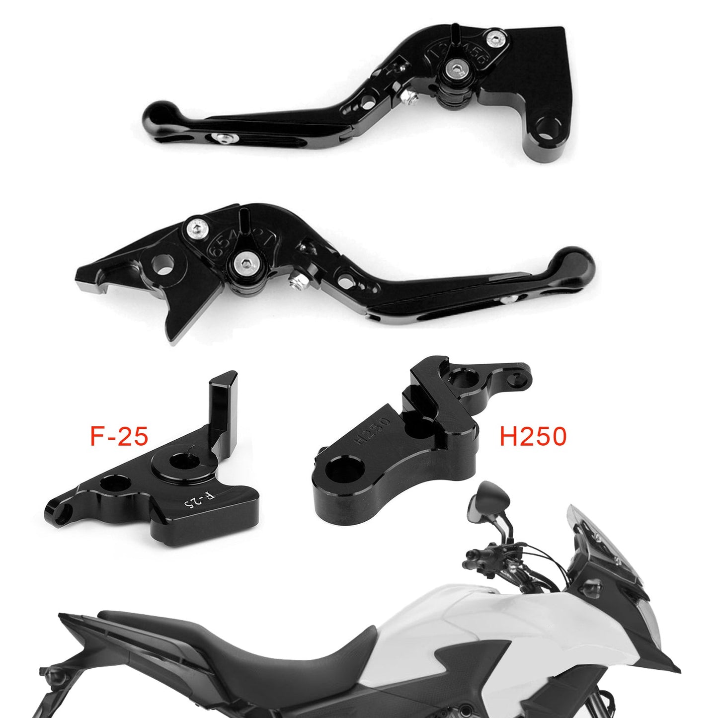 Adjustable Clutch Brake Lever For Honda CBR500R/F/X 13-18 CB300R/F 14-18