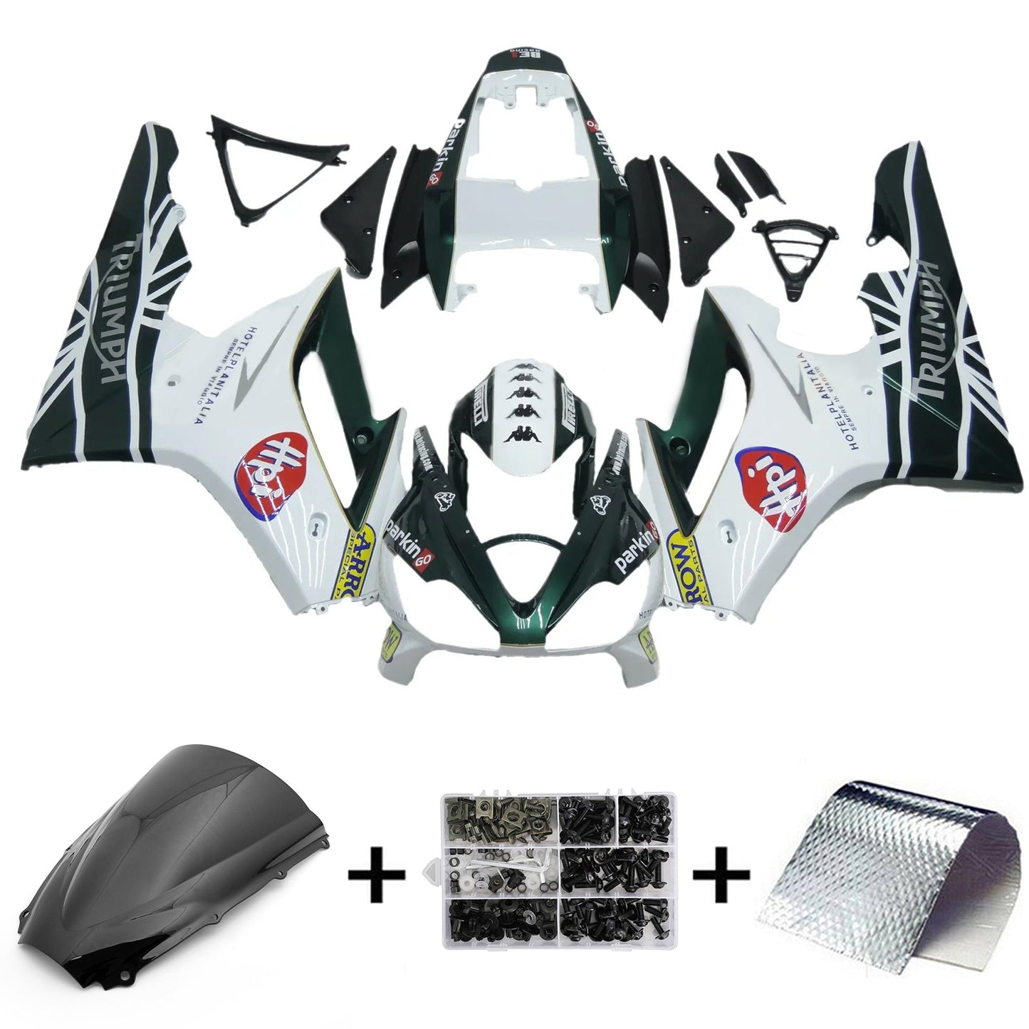 2006-2008 Triumph Daytona 675 Fairing Kit Bodywork Plastic ABS