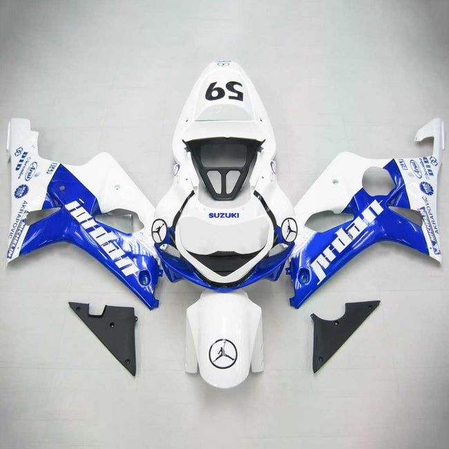 2000-2002 Suzuki GSXR1000 K1 K2 Amotopart Injection Fairing Kit Bodywork Plastic ABS #105