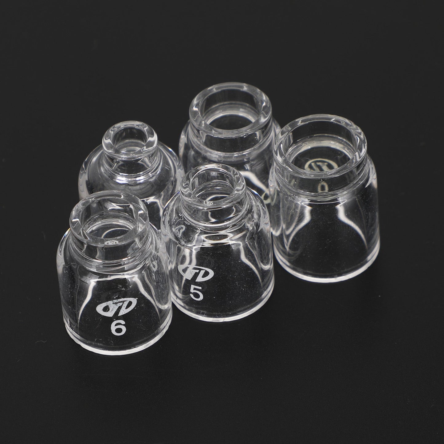 68PCS TIG Welding Torch Stubby Gas Lens Glass Cup Kit For WP-17/18/26
