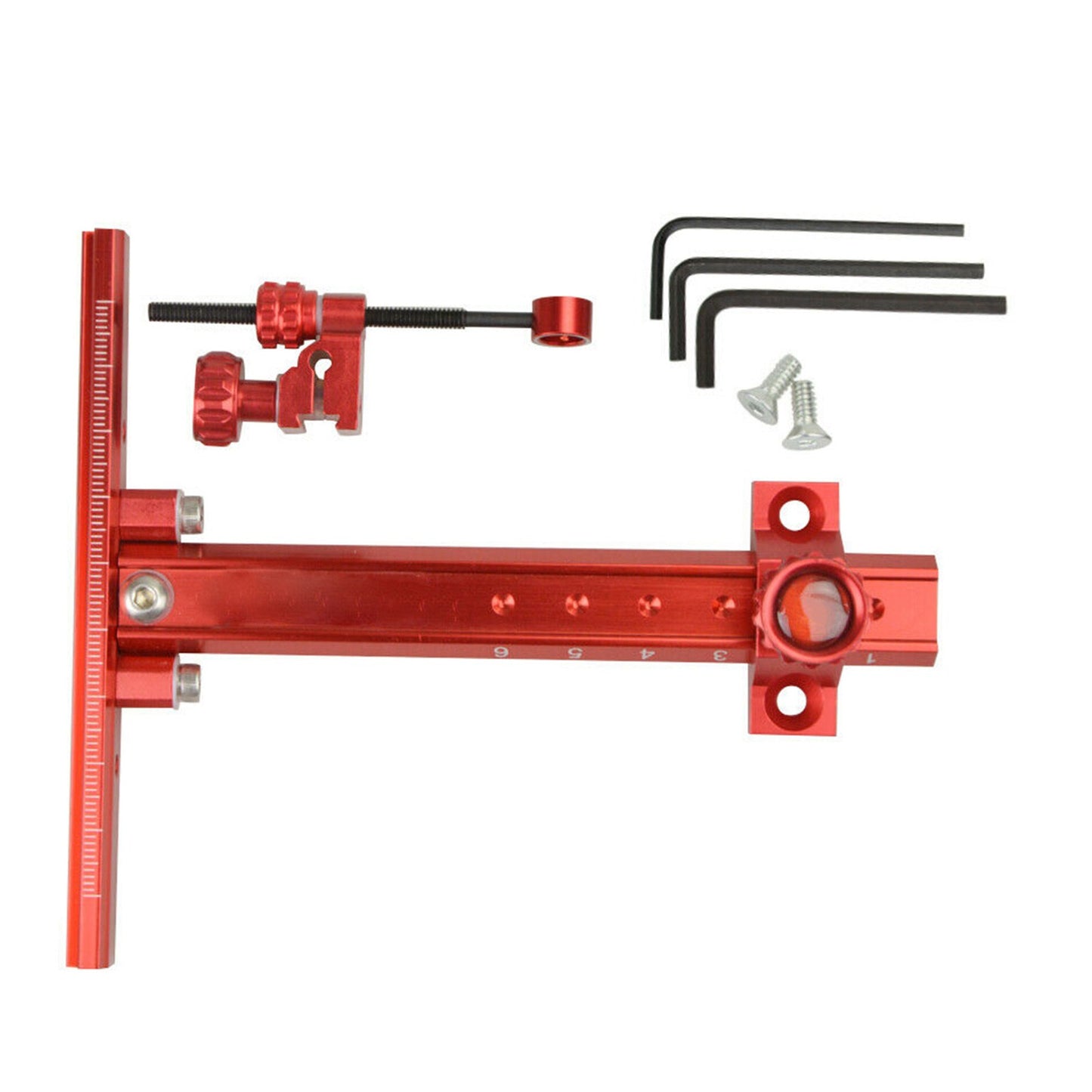 6" Archery Recurve Bow Sight Adjustable Hunting Shooting