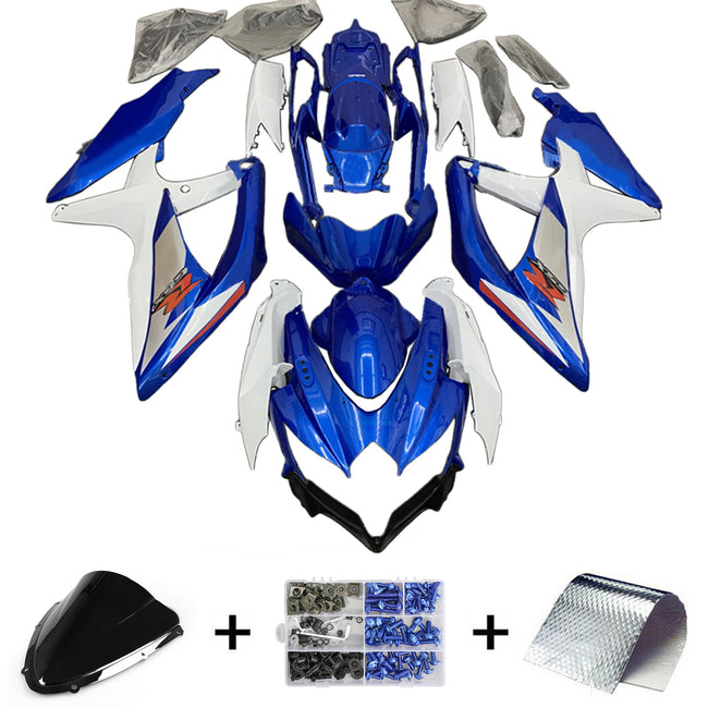 2008-2010 Suzuki GSXR 600/750 K8 Fairing Kit Bodywork Plastic ABS