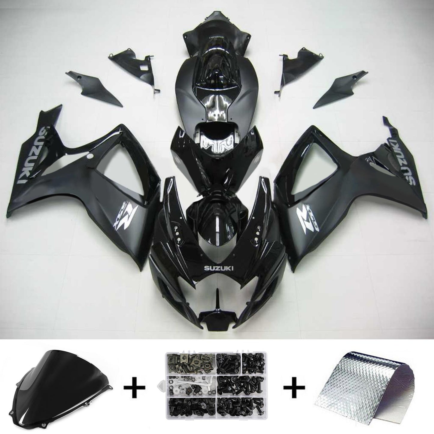 2006-2007 Suzuki GSXR 600/750 K6 Amotopart Injection Fairing Kit Bodywork Plastic ABS #122